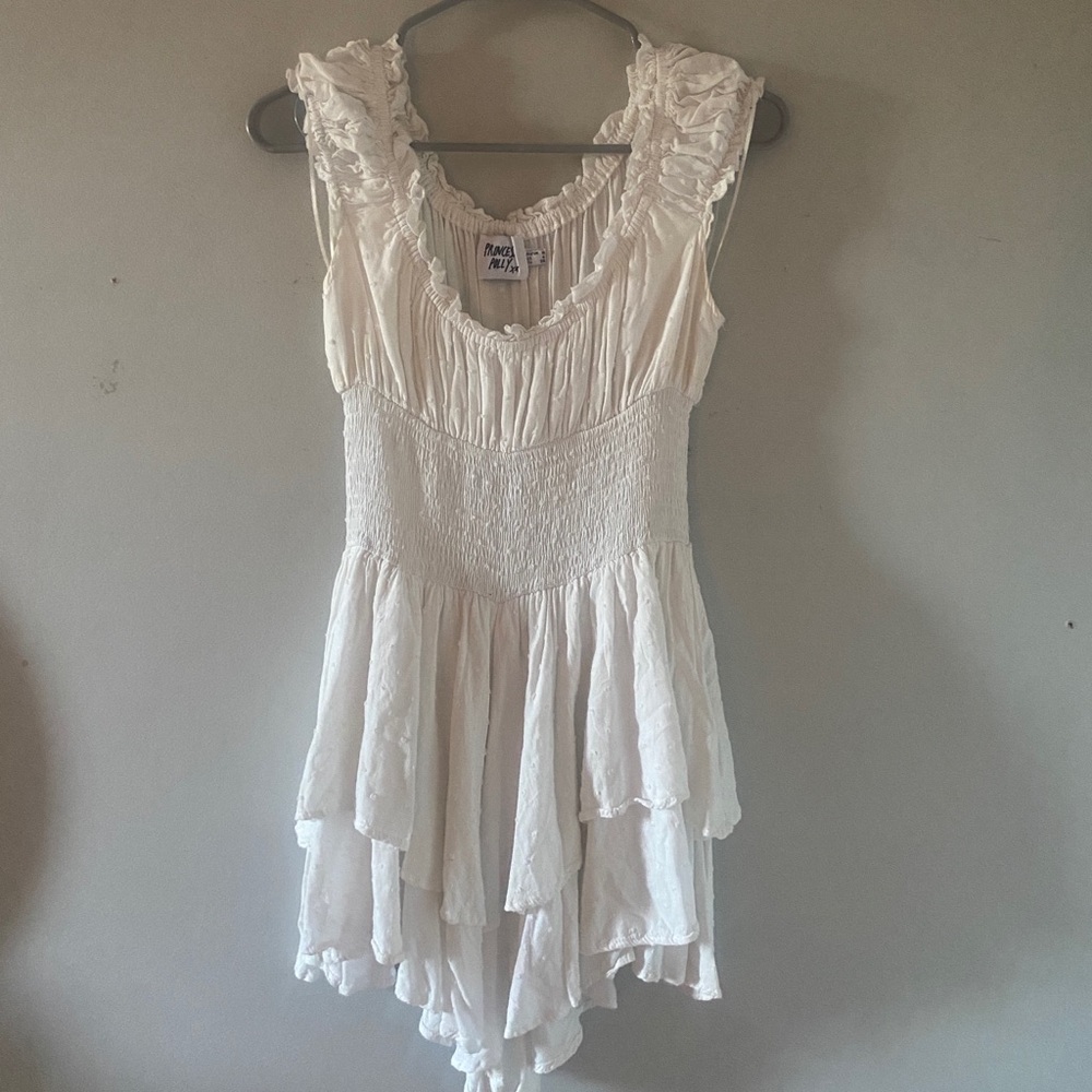 Princess Polly The Love Galore Romper White